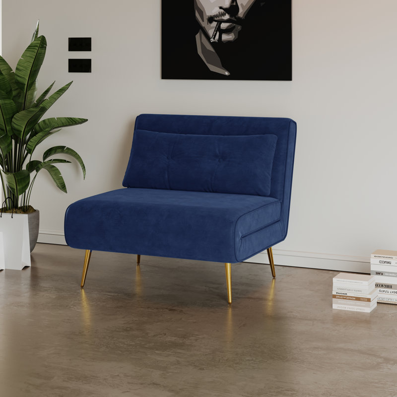 Fairmont Park Borrayo 79Cm Armless Reclining Sofa Bed Wayfair.co.uk